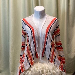 Torrid Striped Cardigan